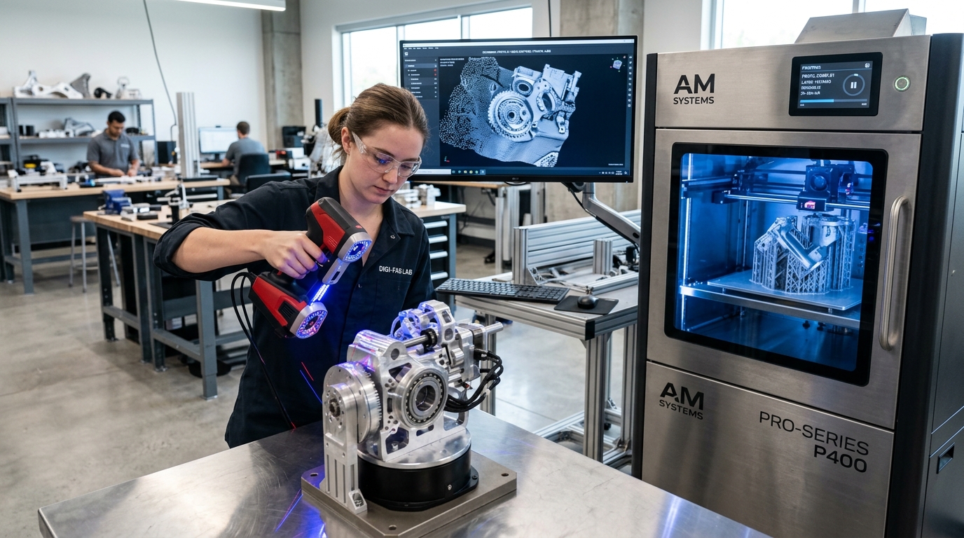 3D Scanning | Digital Inspection | Additive Manufacturing